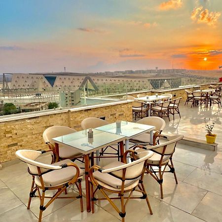 Grand Museum & Pyramids View Otel Kafr Ghatati Dış mekan fotoğraf