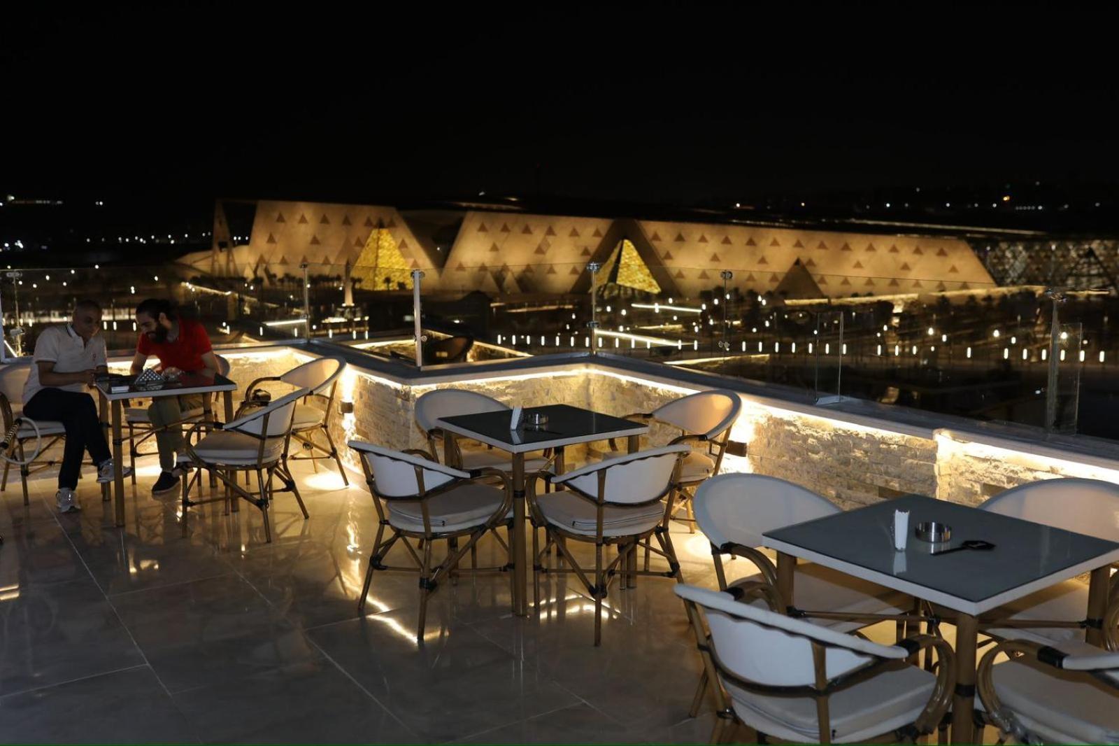 Grand Museum & Pyramids View Otel Kafr Ghatati Dış mekan fotoğraf