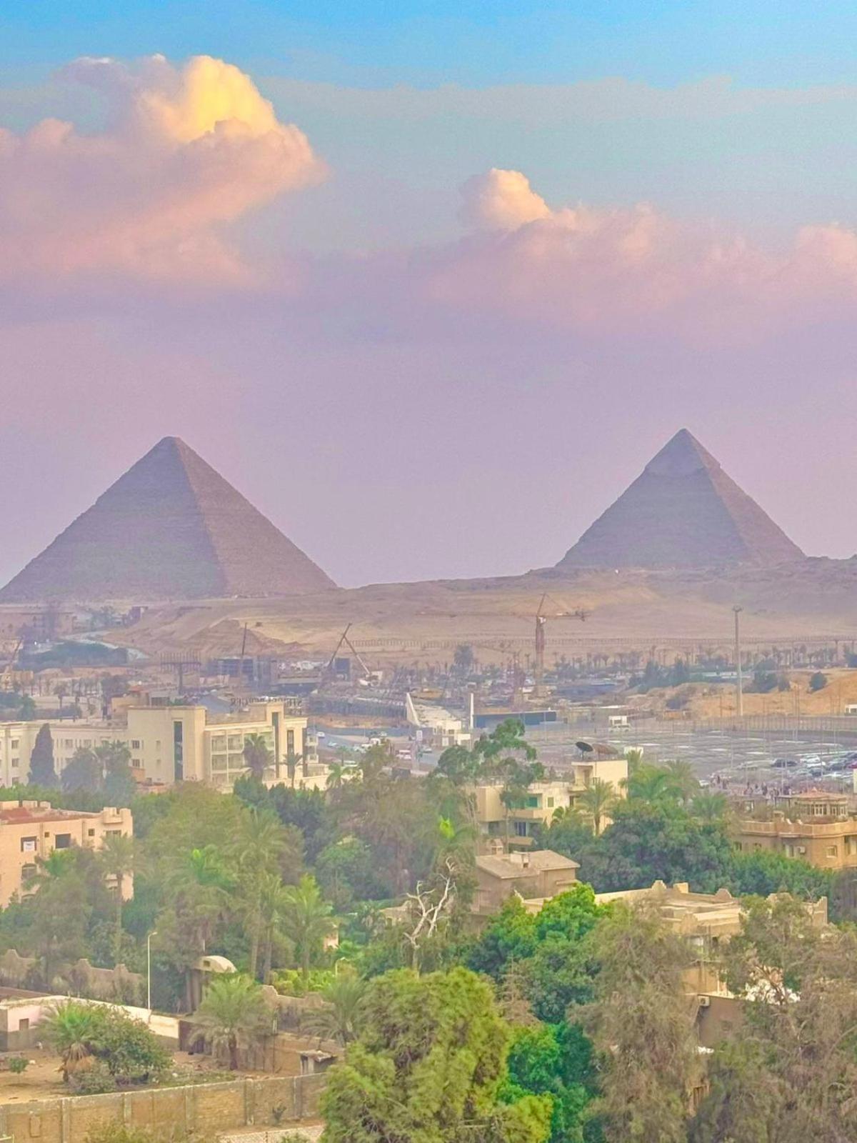 Grand Museum & Pyramids View Otel Kafr Ghatati Dış mekan fotoğraf
