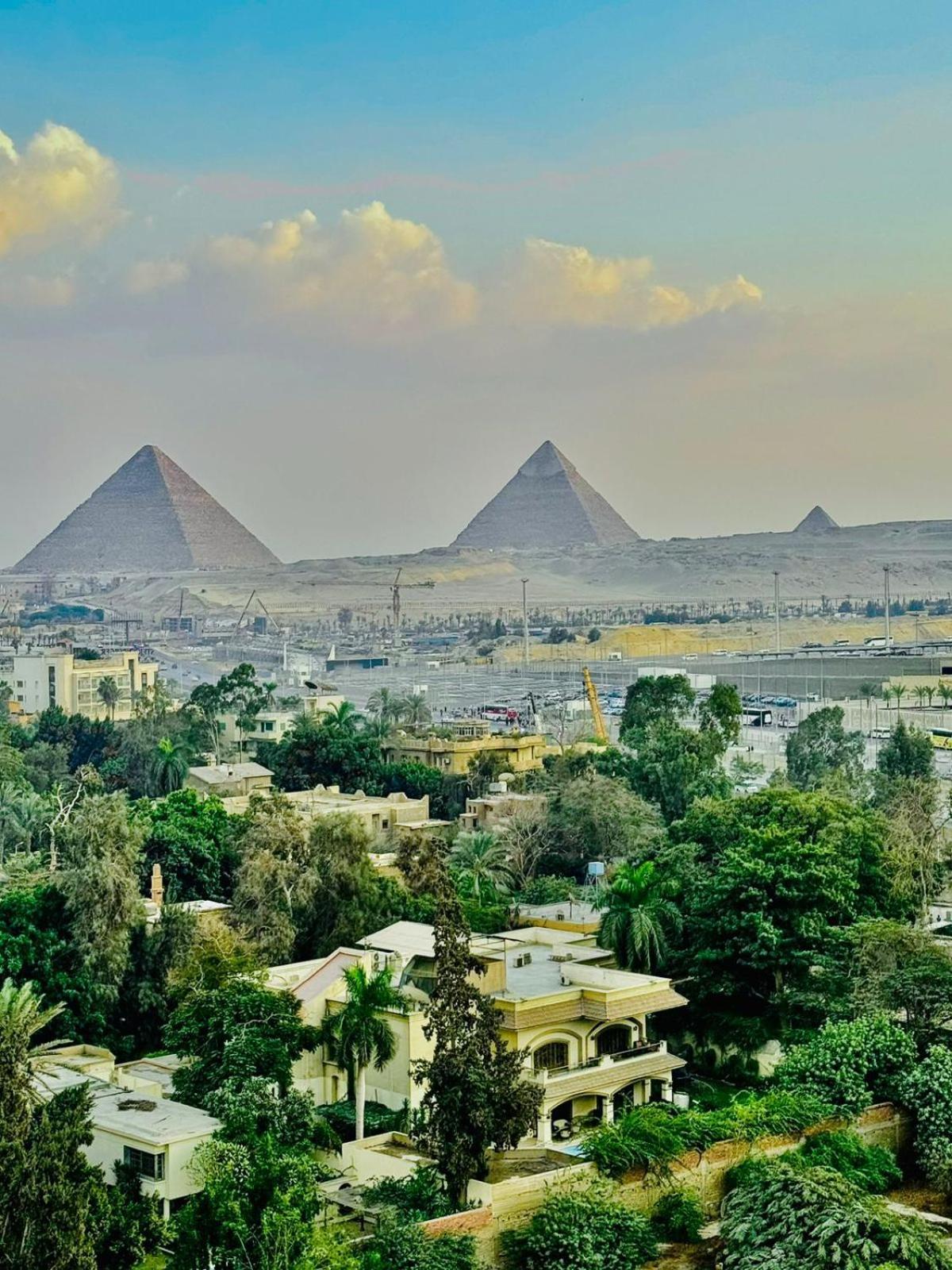 Grand Museum & Pyramids View Otel Kafr Ghatati Dış mekan fotoğraf